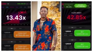 Shatta-Wale-win-300k-from-aviator-300x169 Shatta Wale Wins $300K from Sportybet Aviator; Drops Proof (Watch Video)