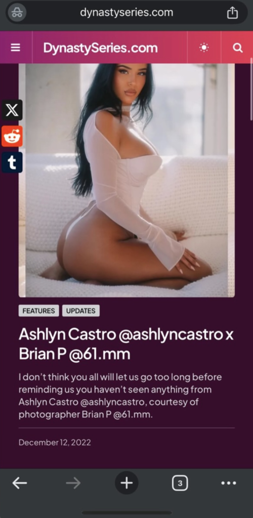 Ashlyn-Castro-on-luxury-prostitute-website-500x1024 Jude Bellingham’s Girlfriend Ashlyn Castro Profile On ‘Luxury Prostitute Website’ In Europe (See Photos)