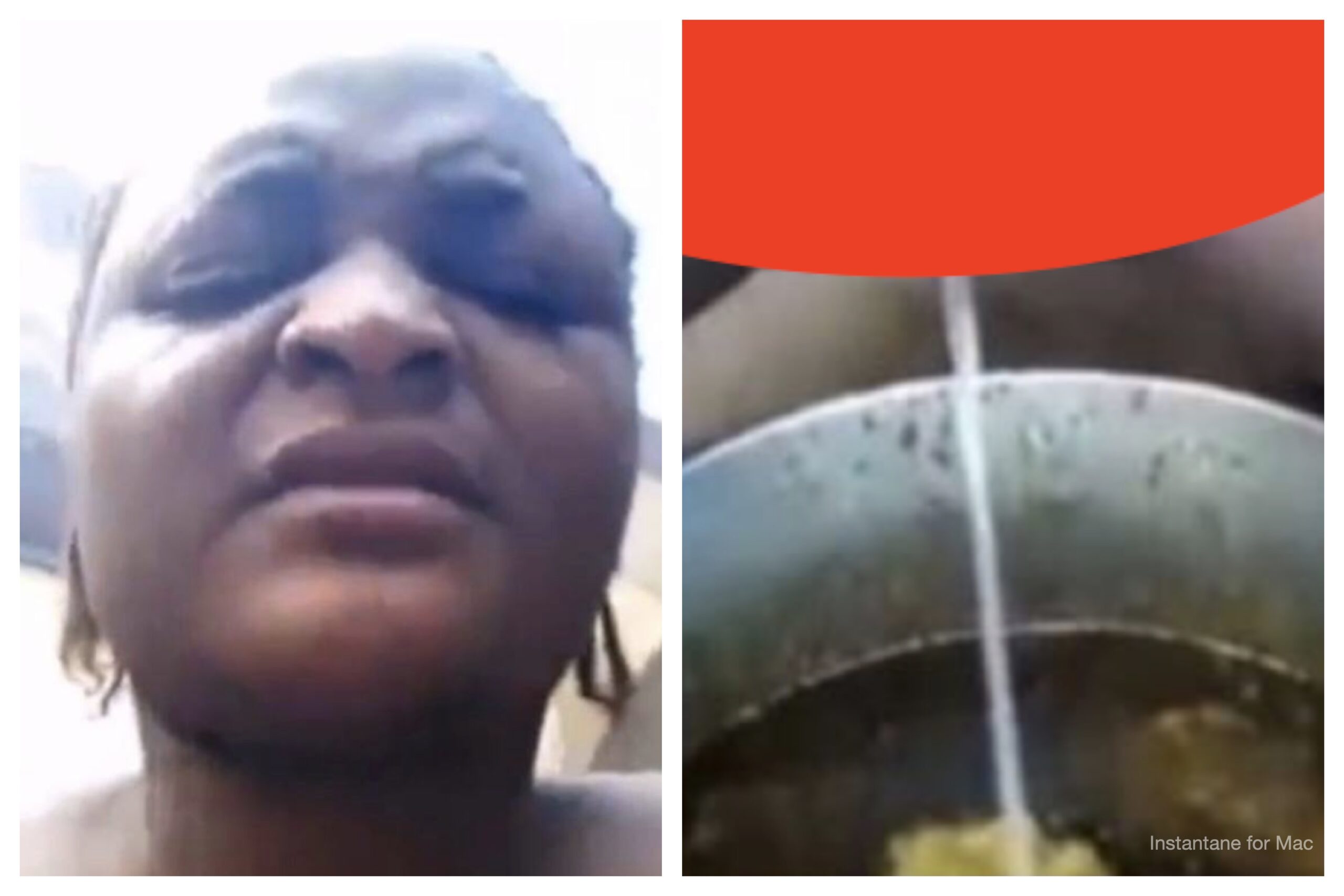 Food Seller Who Urinate In The Pot Of Okoh Soup Idoma (Watch)